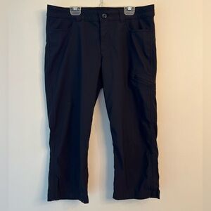 Eddie Bauer Women's Black Ranier Tech Capris